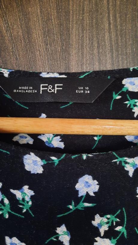 Šaty kvety, f&f,38
