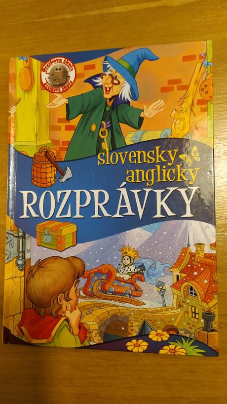 Kniha rozprávky slovensky anglicky,