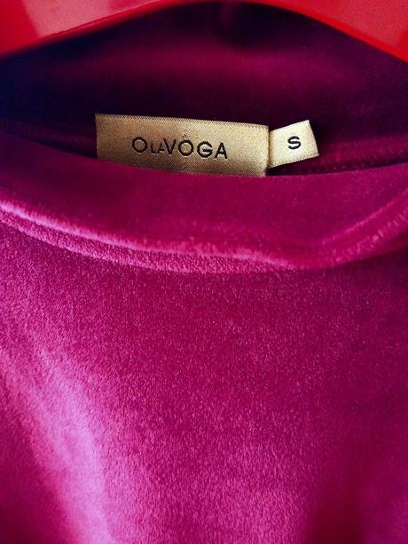 Nové dámske bordové zamatové šaty ola voga - s, s