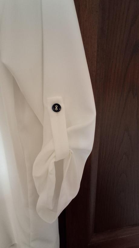 Biela dlhá košela - 42, xl