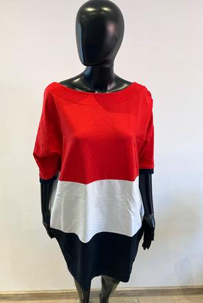 Dámske mikinové šaty s mašličkou, l