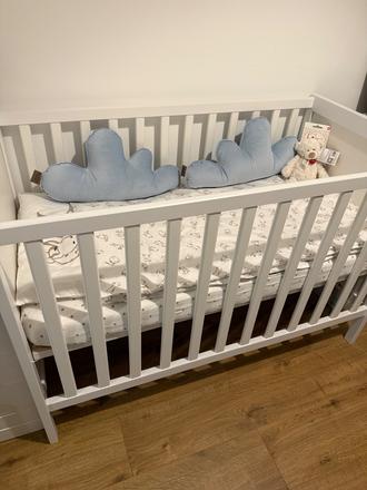 Ikea sundvik postieľka s matracom, šírka (cm): 60,dĺžka (cm): 120