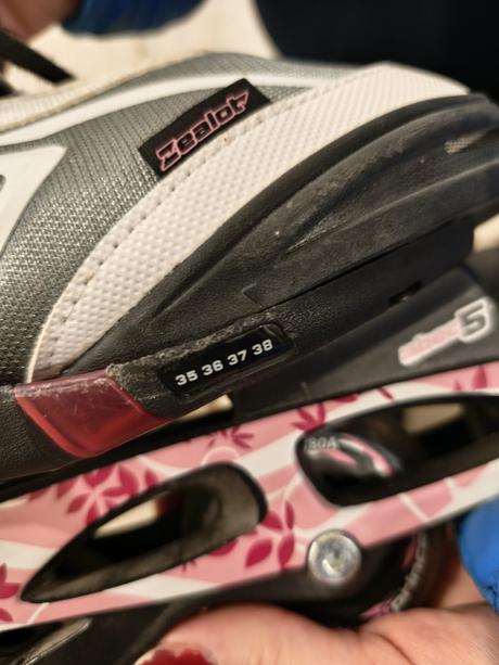 Juniorske kolieskove korčule vel. 35-38, zealot,35