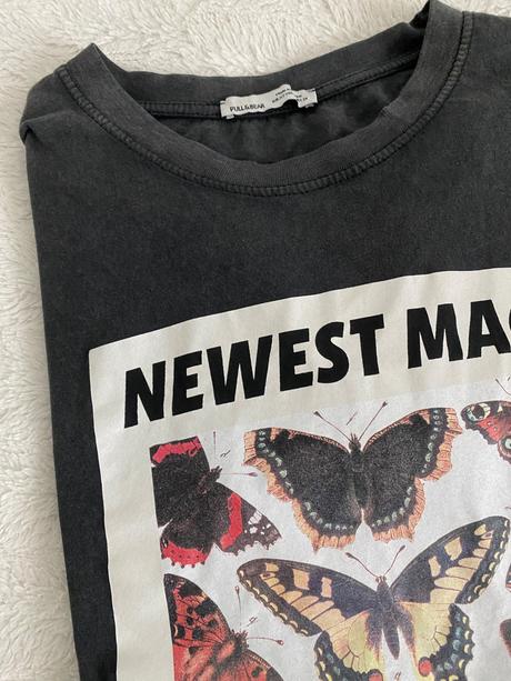 Tričko s potlačou, pull&bear,xs