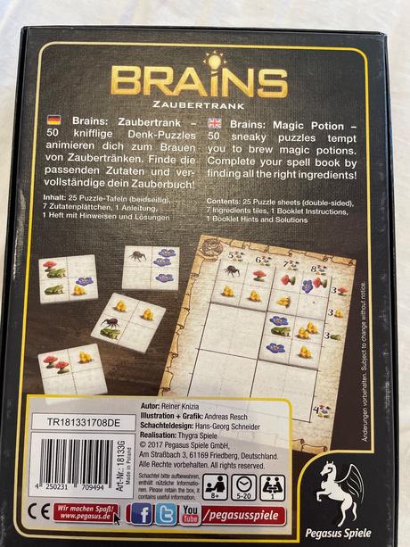 Spoločenska hra brains, 