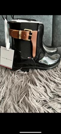 Damske gumaky, tommy hilfiger,37