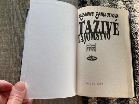 Ťaživé tajomstvo- prvé vyd.1995,