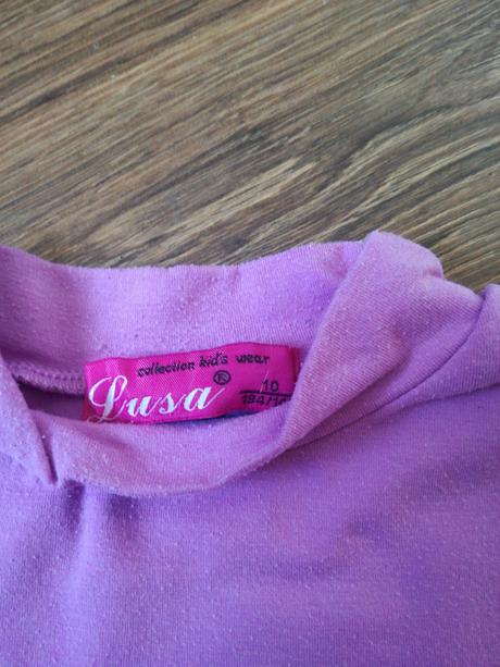 Dievčenské tričko, lusa,140