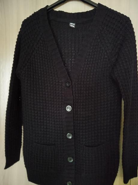 Čierny sveter 146-152, 152