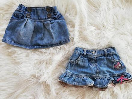 Riflové sukničky next (veľkosť 68 a 74), next,68