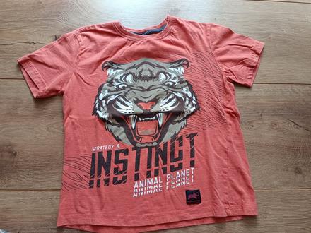 Cervene tricko tiger 134, 134