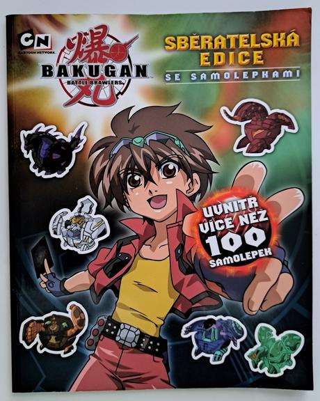 Knižka "bakugan - zberateľská edícia", 