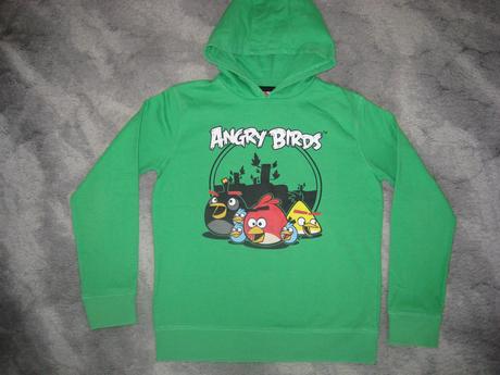 Jasnozelená mikina angry birds, 134