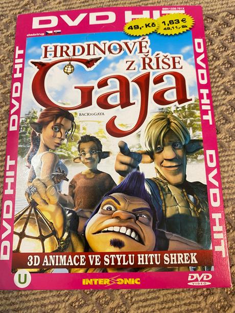 3 ks dvd staršia edícia rozprávok malý nemo, 
