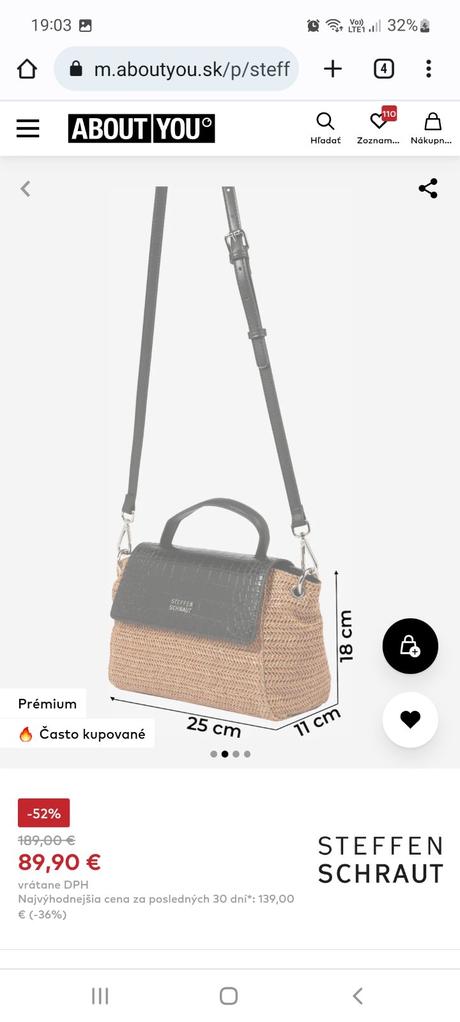 Kabelka zn. steffen schraut,