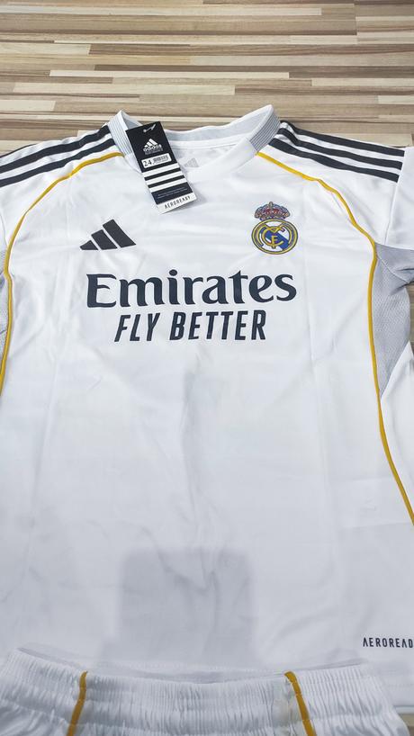 Nový detský dres real madrid- mbappe 25/26, adidas,122 - 158
