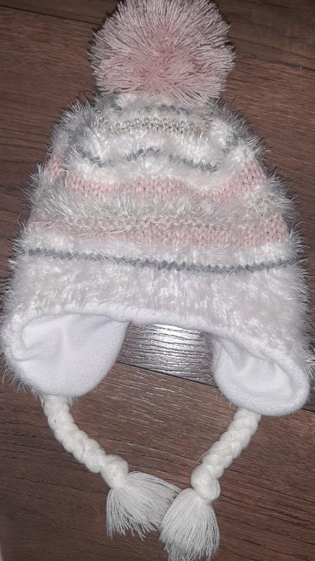 2x ciapka ušanka h&m, h&m,110