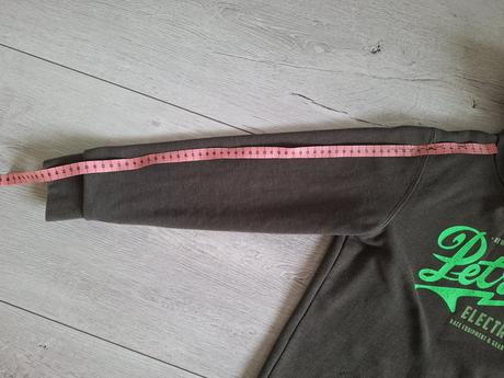 Top stav mikina petrol, 152