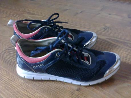 Tmavomodré botasky, geox,39