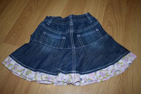 Riflová sukienka., next,98