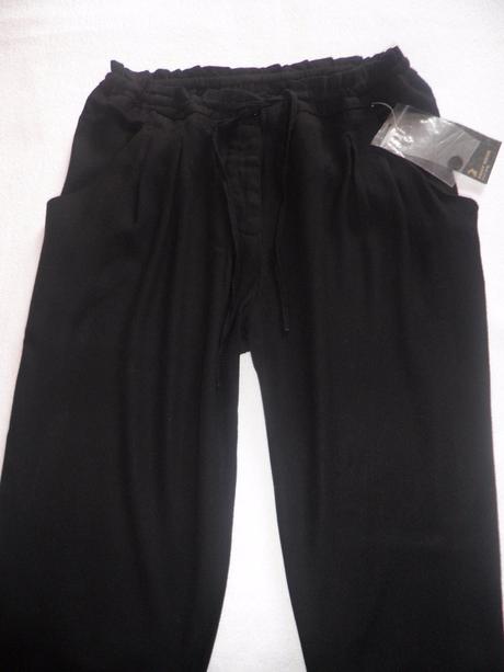 Nepoužité trendové padavé nohavice, tally weijl,38