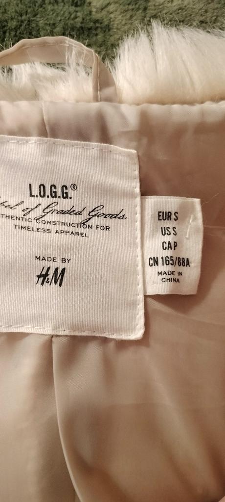 Kožušinová vesta, h&m,s