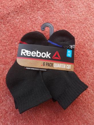 Reebok ponožky 6 párov, veľkosť 20-26, reebok,17