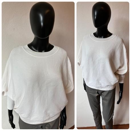 Dámska biela mikina, m