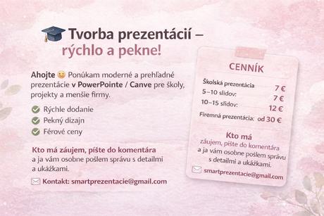 Tvorba prezentácií, 