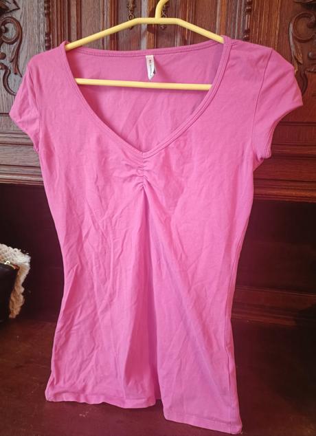 Fishbone top s tvarovaným dekoltom, fishbone,s