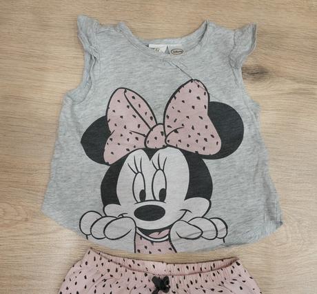 Súprava minnie tričko a kraťasky, h&m,74