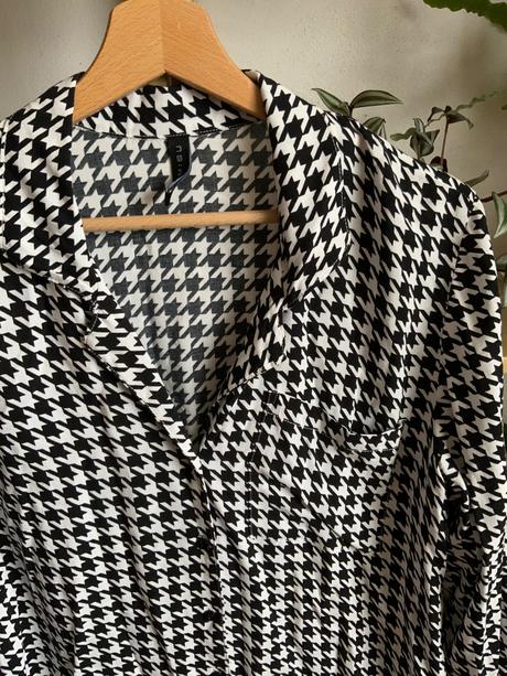 Amisu blúzka kohutia stopa pepito vzor, amisu,s