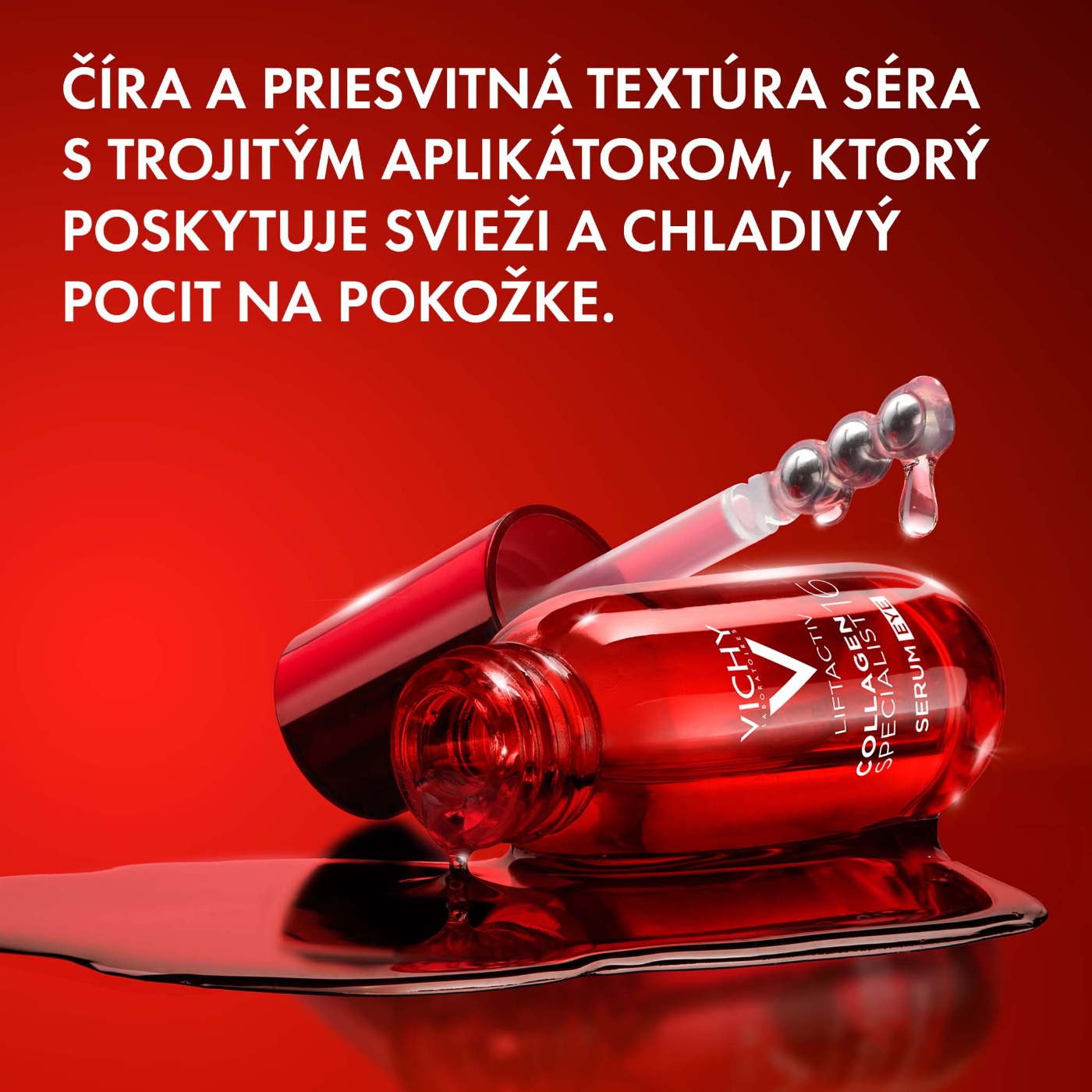 Číra a priesvitná textúra séra s chladivým efektom Číra a priesvitná textúra séra s chladivým efektom