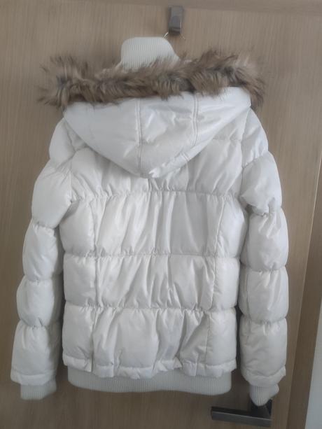 Bunda zimná biela, gate,m