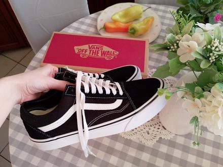 Tenisky vans old skool black white unisex vel. 40, vans,40