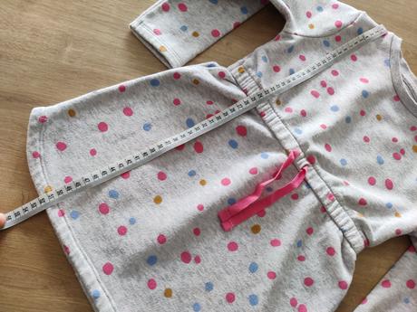 Bodkované mikinové šaty, f&f,110