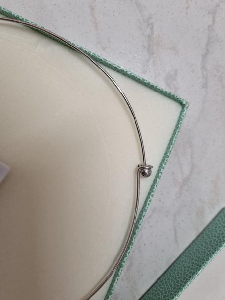 Náhrdelník - lanko pierre lang s modrým kameňom, 