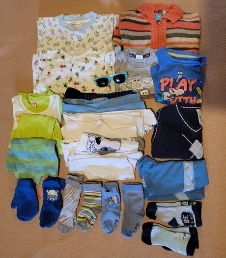 Balík oblečenia velk. 74-80, 68–80