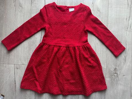 Vianočné/zimné šaty, f&f,110
