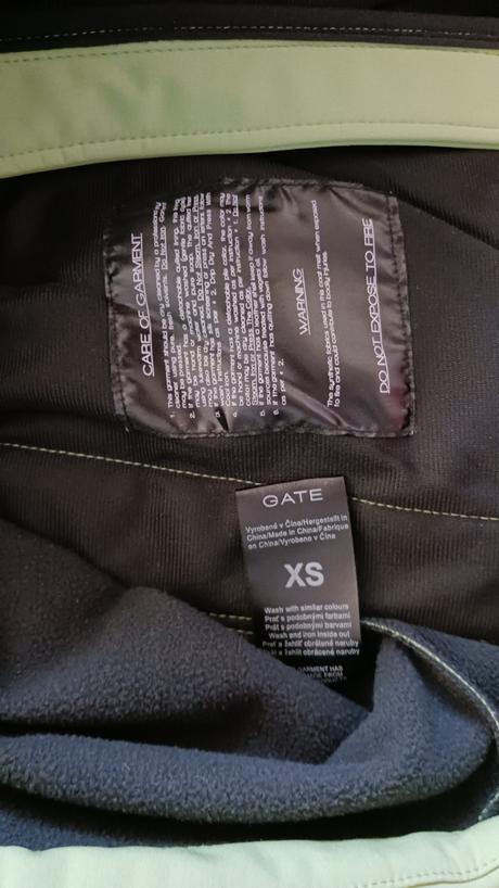 Prechodná bunda., gate,xs