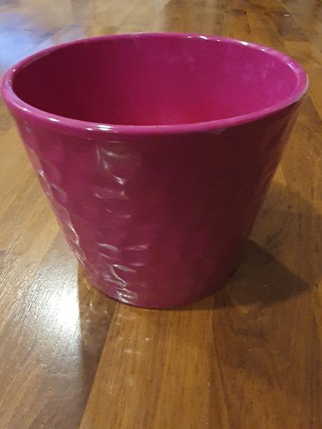 Keramický cyklámenový kvetináč - 13cm,