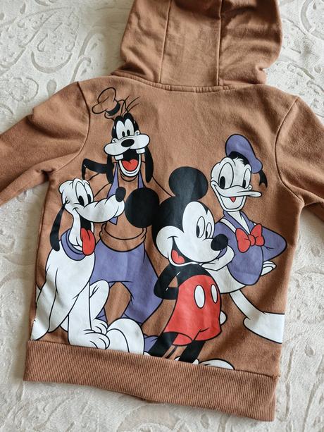 Mikina na zips - mickey mouse, george,92