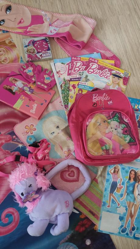 Sada vecí a doplnkov pre milovníčky barbie,