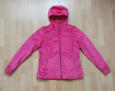Turistická flisová bunda, decathlon,l