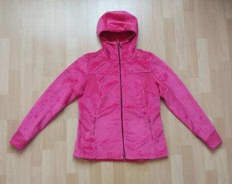 Turistická flisová bunda, decathlon,l