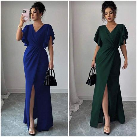 Dámske šaty dlhe elegantné, plesové, l / m / xl