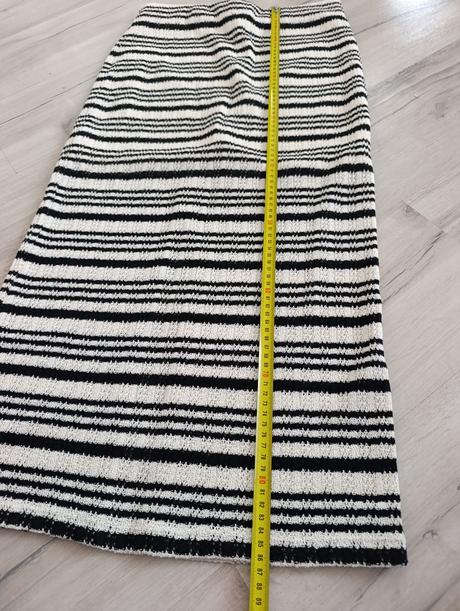 Upletová pásikavá sukňa, reserved,m