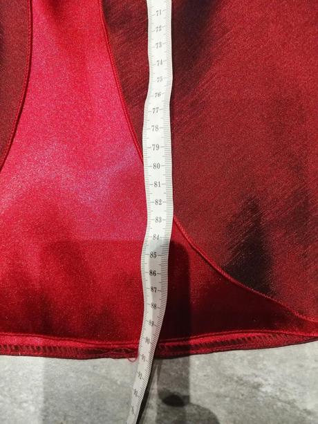 Luxus červ. šaty juju&christine v34-36 satén,taft, 34