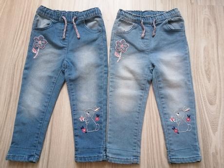 Dievčenské rifličky č. 86 spolu 7e- kus/4e, pepco,86