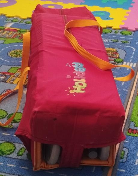 Prenosná cestovná postieľka, šírka (cm): 60,dĺžka (cm): 120